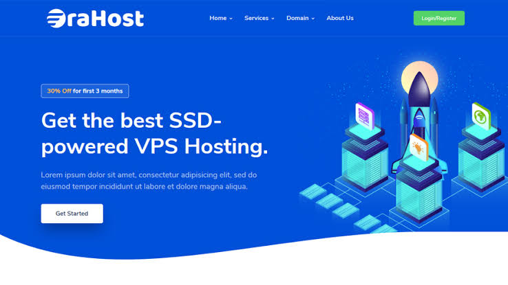 Erahost WHMCS Theme - WHMCS Marketplac