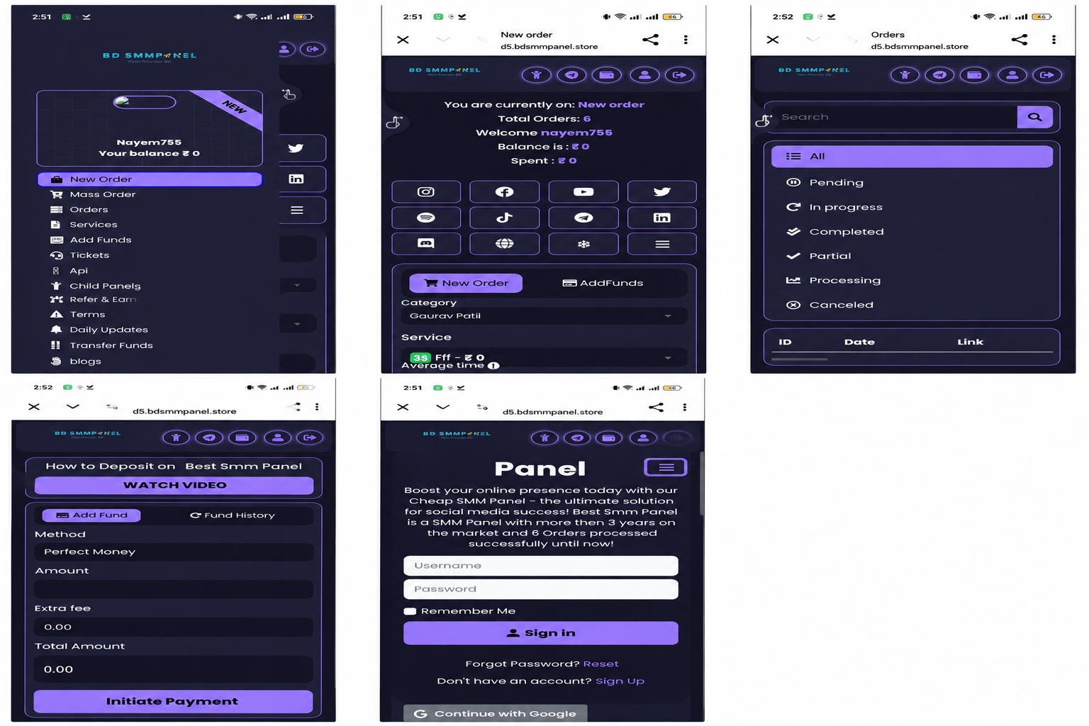 ⭐️ New Smm Panel Script Script available