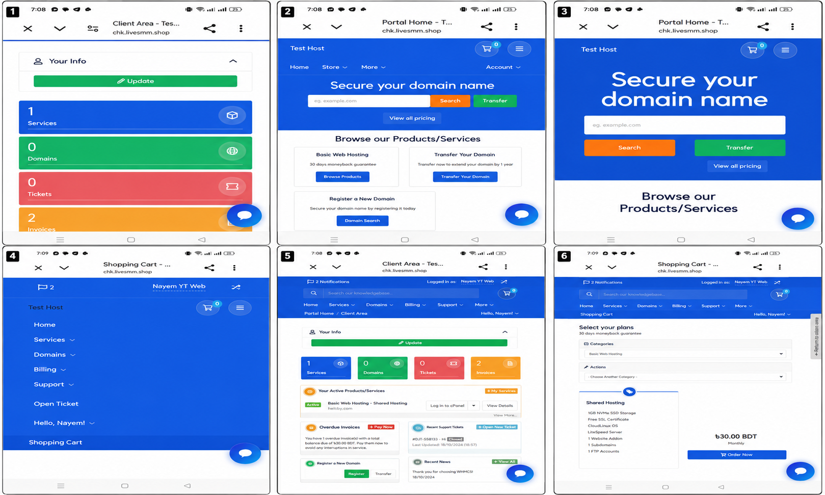 Hostma 8.6.1 Whmcs Premium Template Available Low price